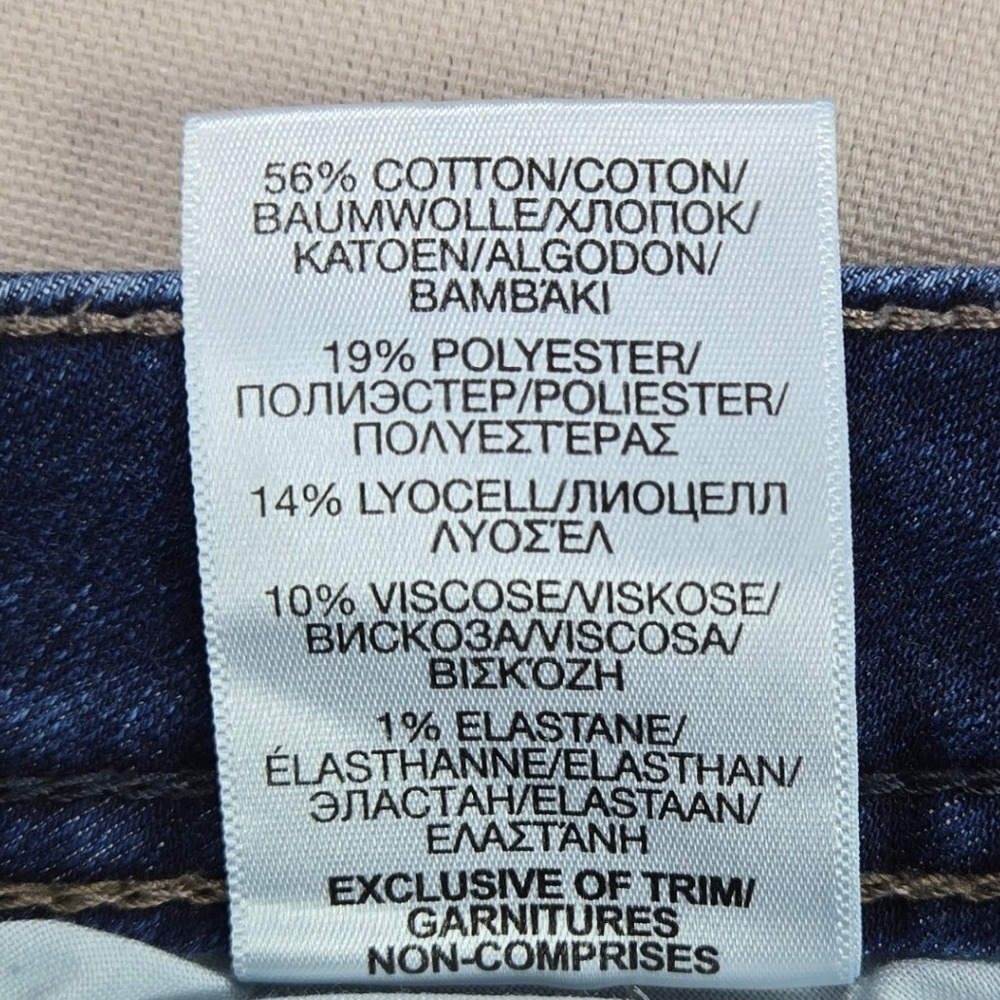 Silver Jeans Co Aiko Super Skinny Womens Dark Wash Denim Indigo 29x31 - Picture 8 of 11